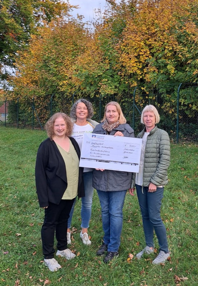 Elisa Gröner (Familienbedarfsbörse), Ulrike Häberle (Grünkultur), Kathrin Mattheis (Familienbedarfsbörse) und Sabine Schaffer (Familienbedarfsbörse). 